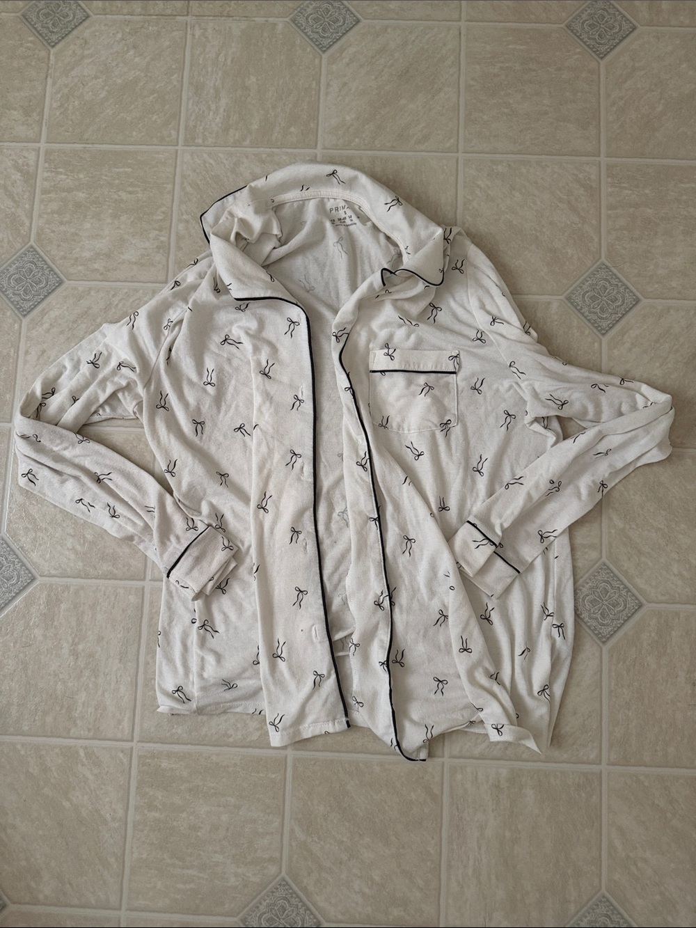 Primark Bow PJ Top